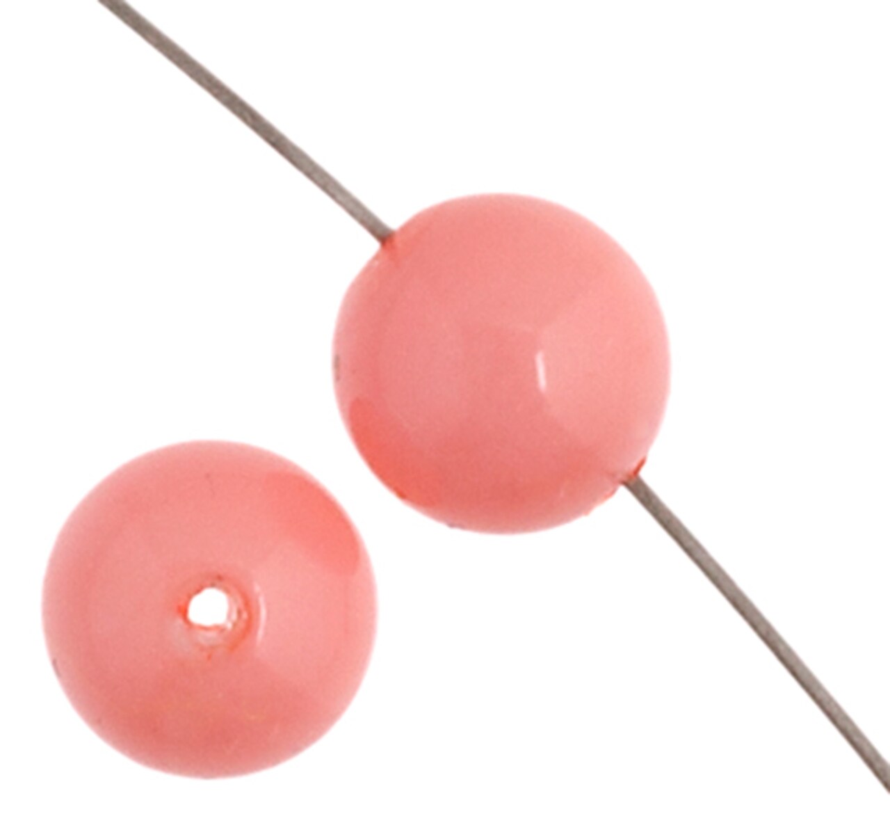 John Bead Multicolors and Sizes Czech Glass 8in Round Bead Strand